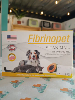 Fibrinopet - 10 comprimidos 