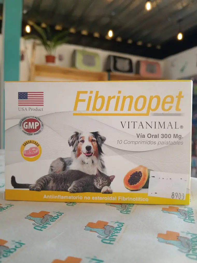 Fibrinopet - 10 comprimidos  2