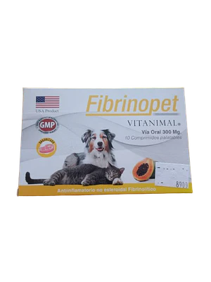Fibrinopet - 10 comprimidos 