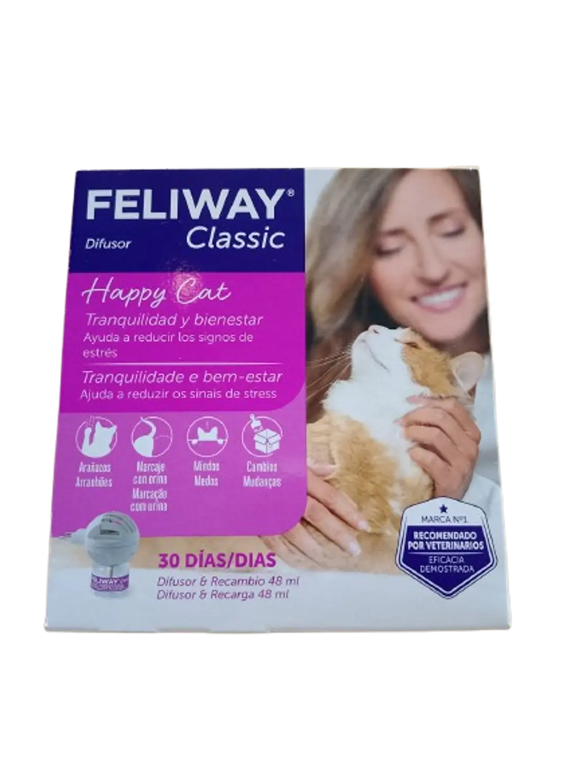 Feliway Classic - Difusor y recarga 48ml  1