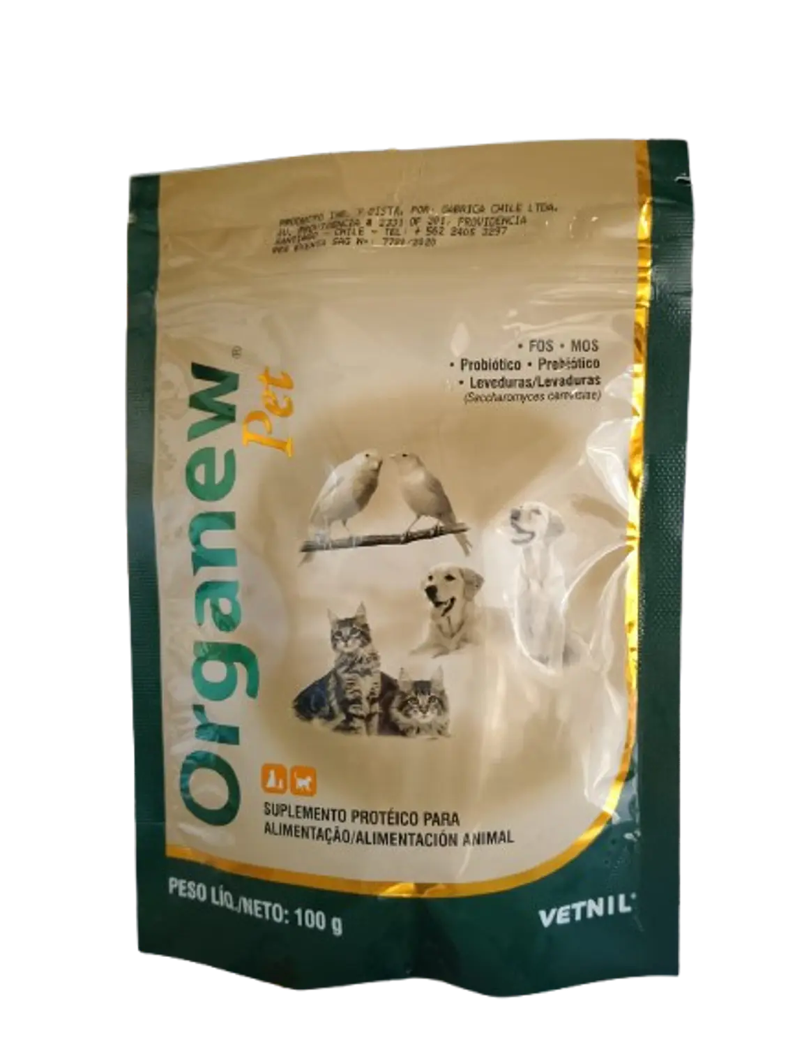 Organew pet - Suplemento proteico 100g 1