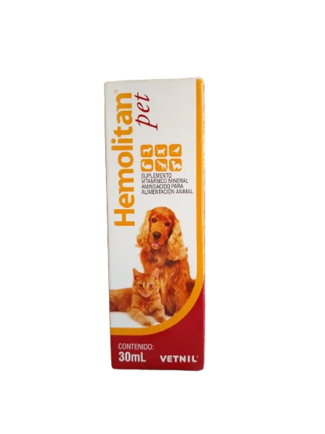 Hemolitan pet- Suplemento vitamínico gotas 30ml  1
