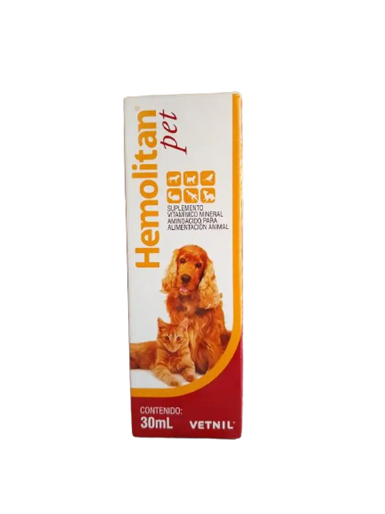 Hemolitan pet- Suplemento vitamínico gotas 30ml  1