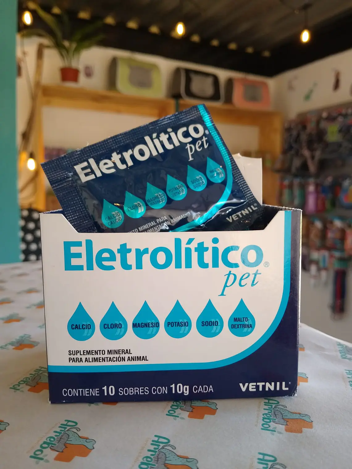 Electrolítico pet - Suplemento mineral 10g 2