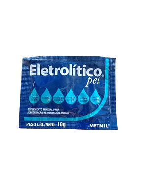 Electrolítico pet - Suplemento mineral 10g