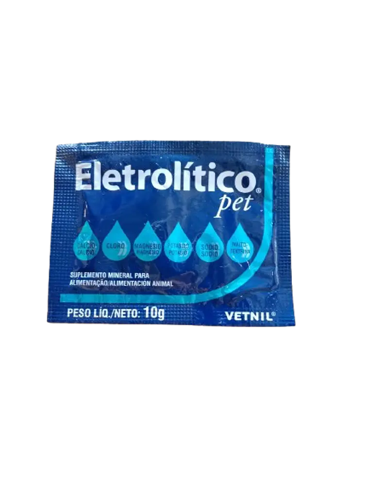 Electrolítico pet - Suplemento mineral 10g 1