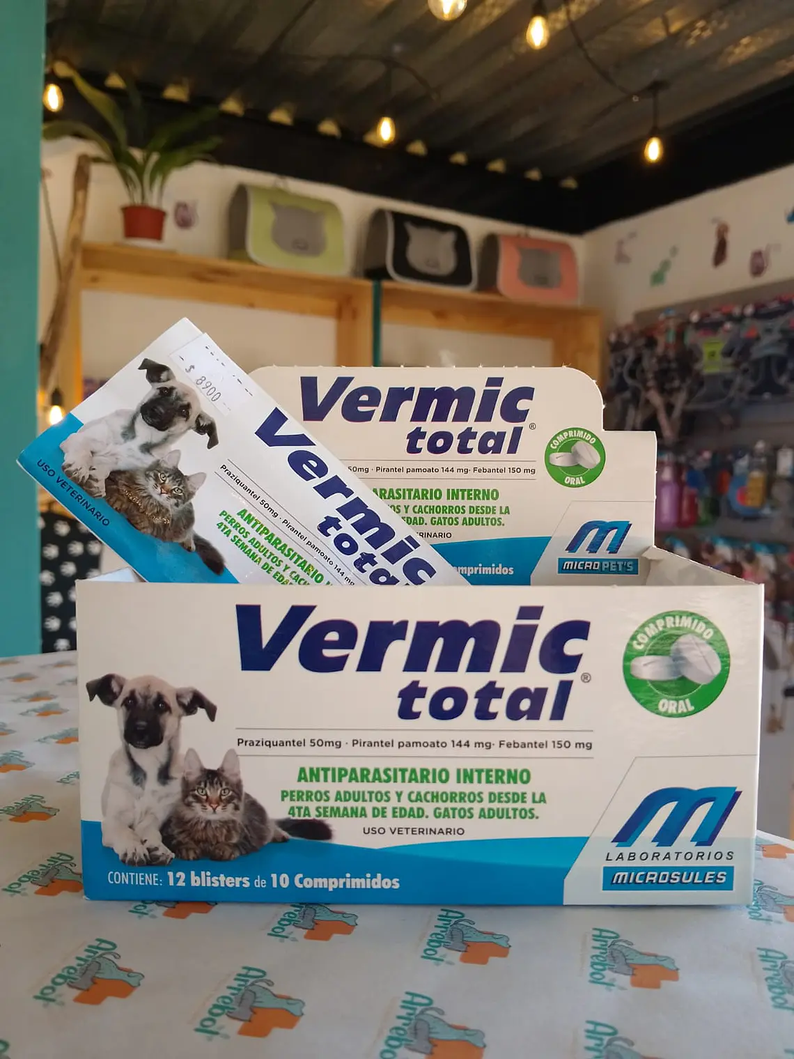 Vermic Total - Antiparasitario interno 10 comprimidos  2