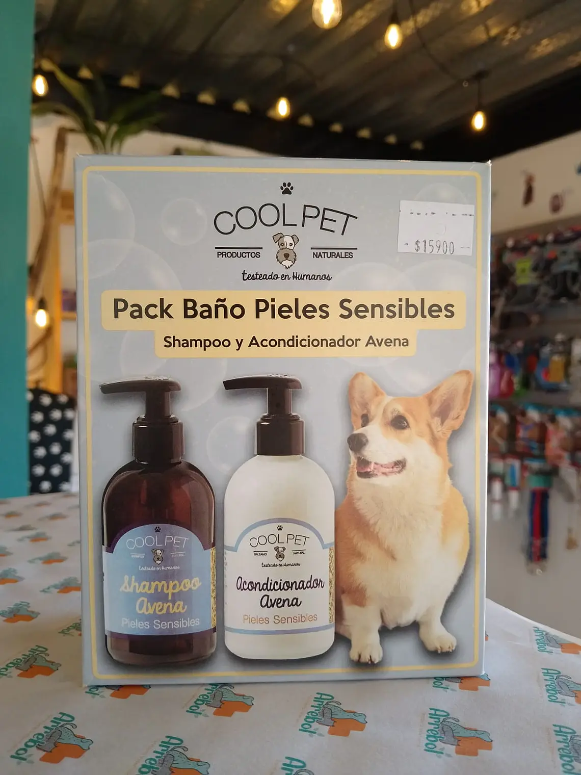 Pack baño pieles sensibles para perros - Cool pet  2