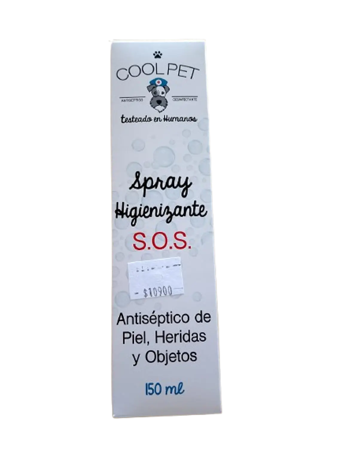 Spray Higienizante S.O.S Cool pet - Antiséptico y desinfectante 150ml  1