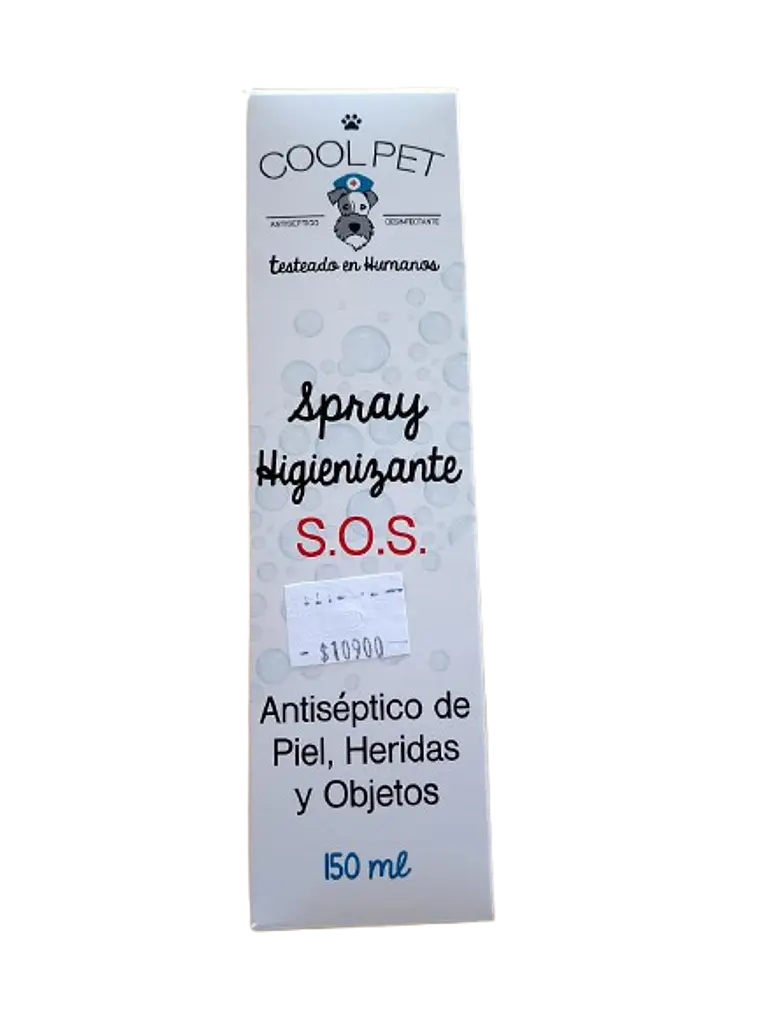 Spray Higienizante S.O.S Cool pet - Antiséptico y desinfectante 150ml  1