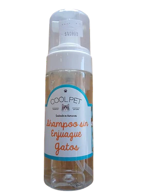 Shampoo sin enjuague para gatos - Cool pet 150ml 