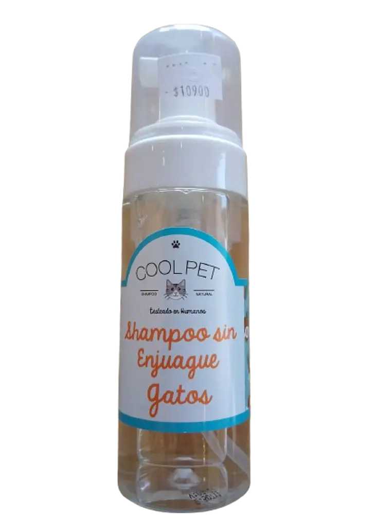 Shampoo sin enjuague para gatos - Cool pet 150ml  1