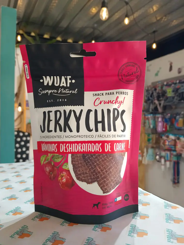 Snack Jerky chips carne  40g 2
