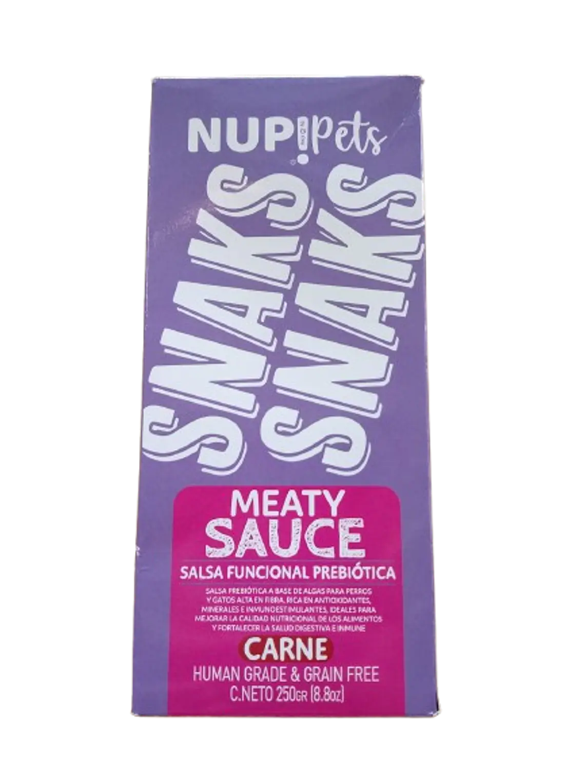 Meaty sauce Snaks- Nup! pets 250gr 1