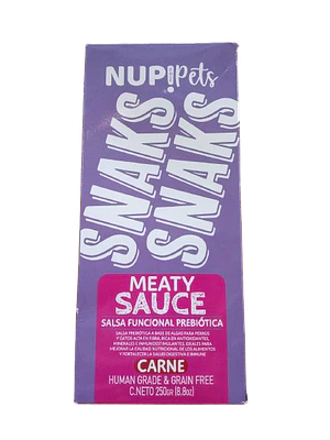 Meaty sauce Snaks- Nup! pets 250gr