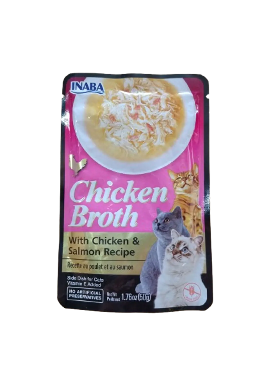 Chicken Broth  & Salmon recipe 50g 1