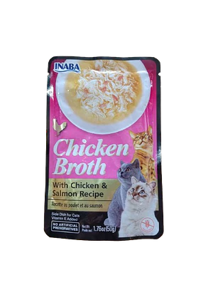 Chicken Broth  & Salmon recipe 50g