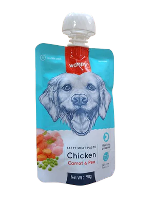 Tasty meat paste Chicken perros 90g