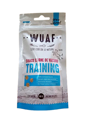 Snack carne de vacuno- Wuaf 60gr