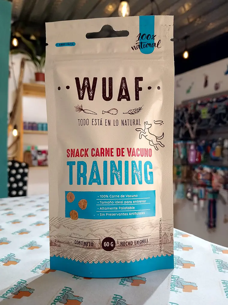 Snack carne de vacuno- Wuaf 60gr 2