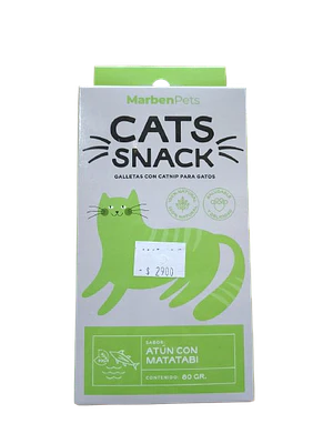 Galletas sabor atún con matatabi  - Cat snack 80gr