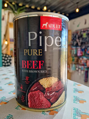 Piper animals PURE Beef With brown rice  400gr