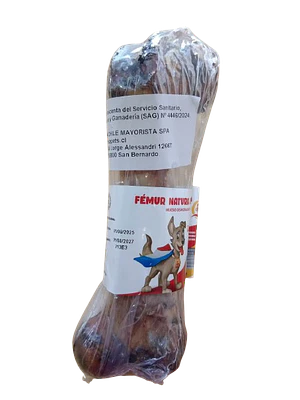 Hueso fémur natural de porcino 234gr - 1 unidad