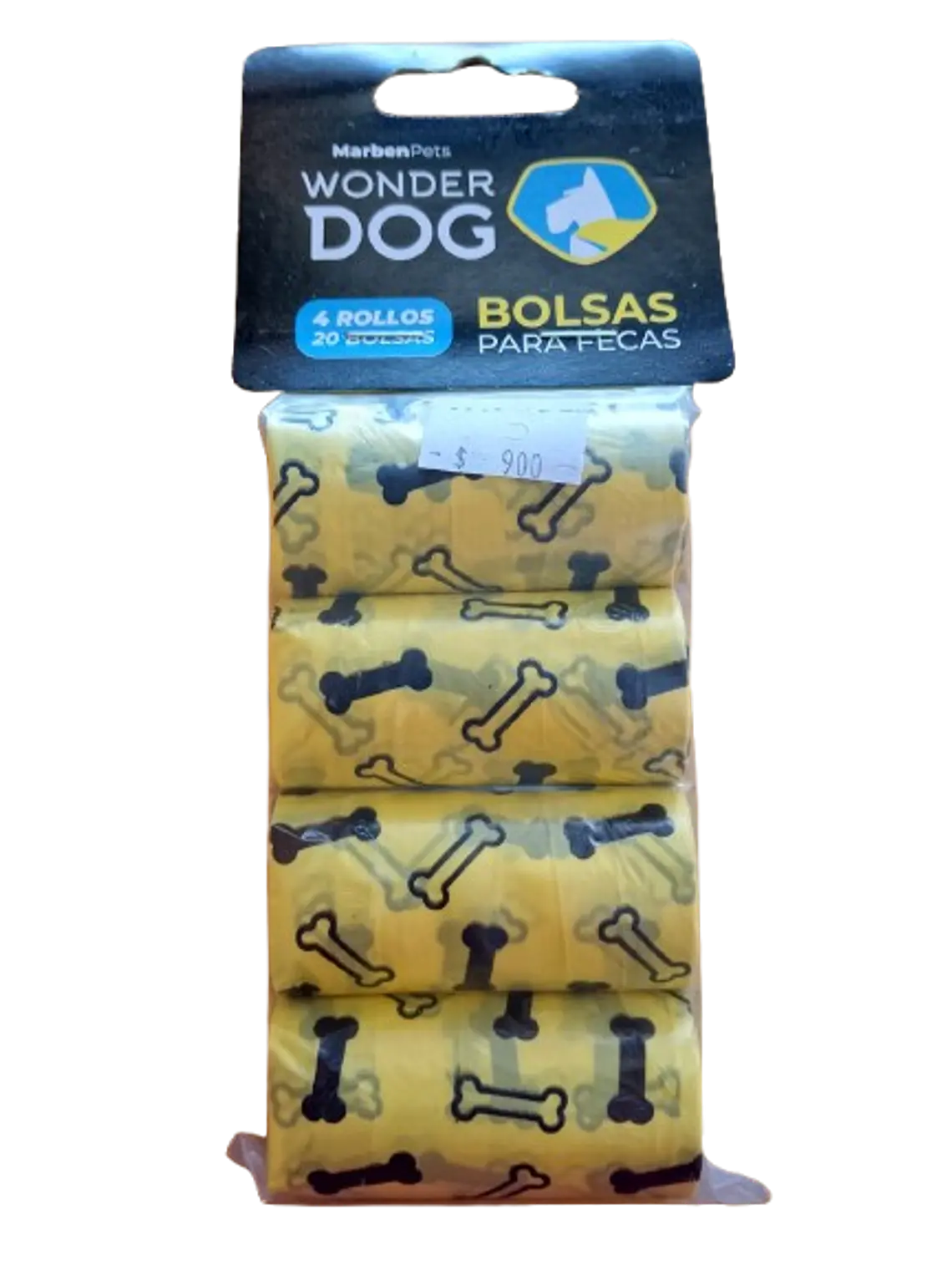 Bolsas para mascotas Wonder dog - 4 rollos  1