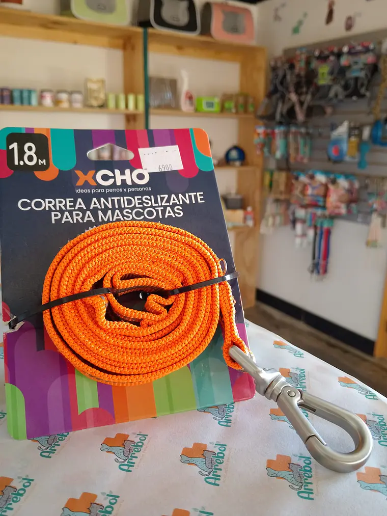 Correa antideslizante para mascotas 1.8m. 3