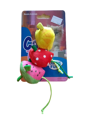 Ratoncitos de peluche - 3 unidades