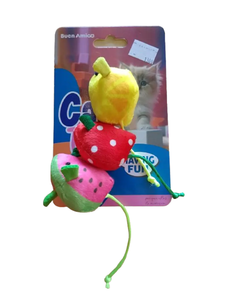 Ratoncitos de peluche - 3 unidades 1