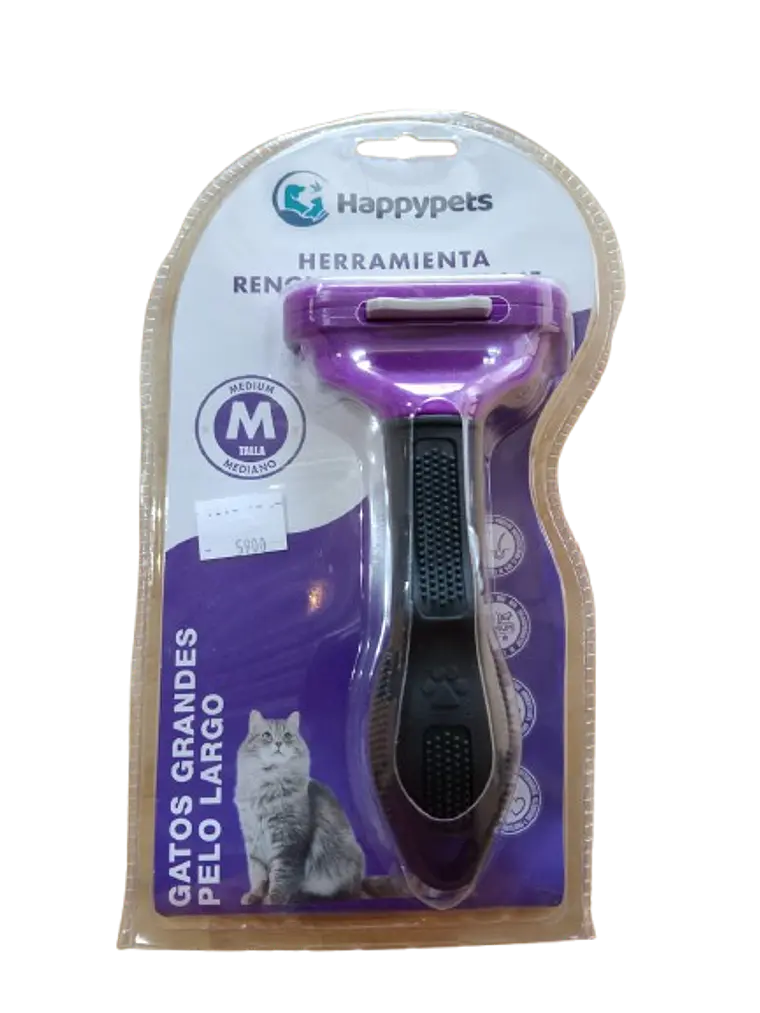 Herramienta Renovadora de pelaje - Happypets  1
