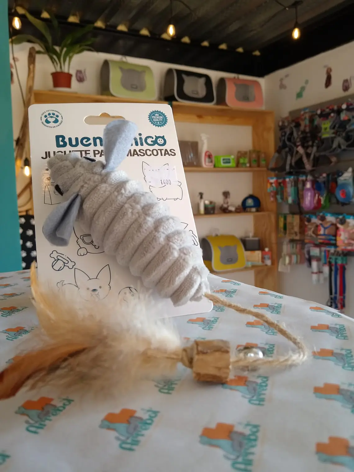 Raton de peluche para mascotas- 1 unidad 2