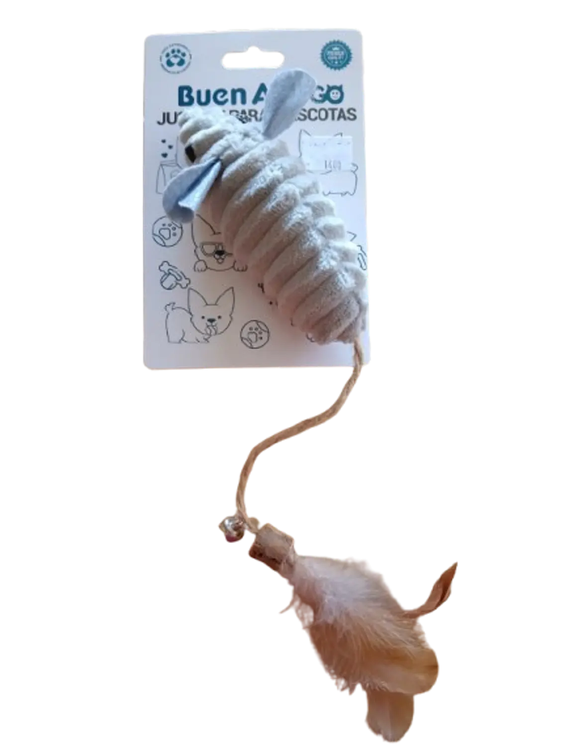 Raton de peluche para mascotas- 1 unidad 1
