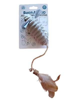 Raton de peluche para mascotas- 1 unidad