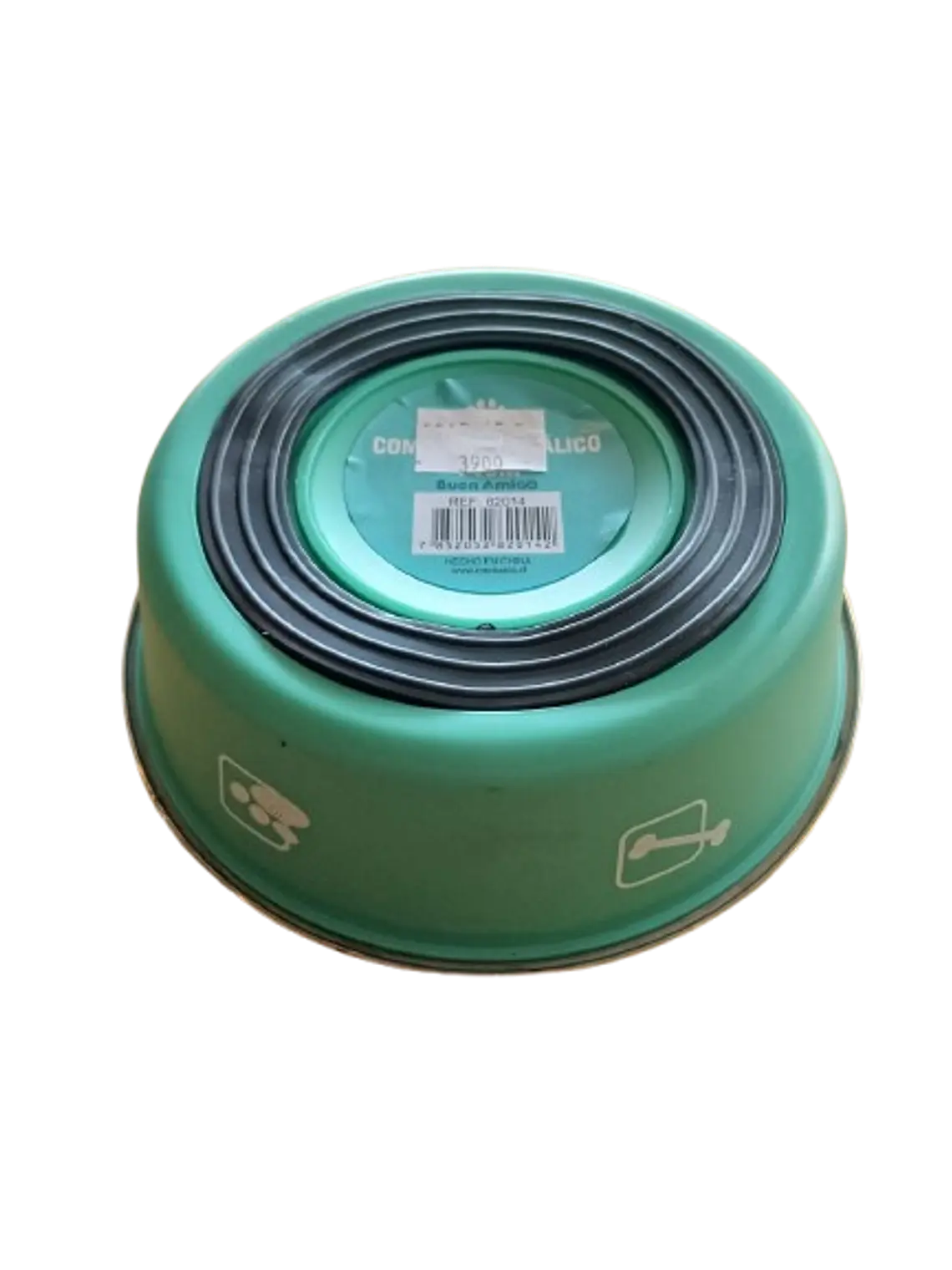 Plato metalico de 14cm 2