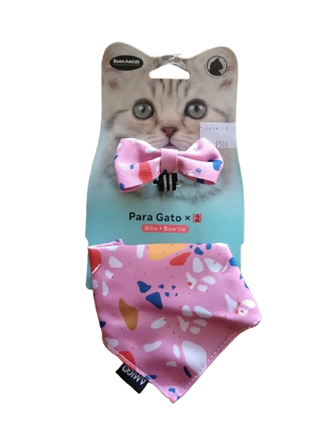 Set Bandana + Corbatín para Gato 1