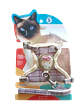 Set Arnés + Correa Deluxe para Gato Ajustable (Talla S) – Modelo Cuadrillé Beige - Miniatura 1