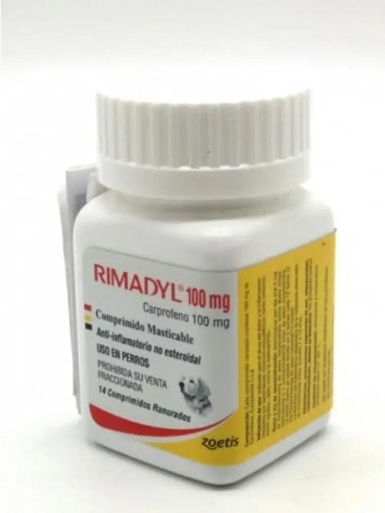 Rimadyl 100mg - 14 comprimidos ranurables 1