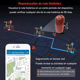 LauTrack GPS TK906 Bicicleta 2 días continuos 15 días stanby. Plataforma Gratis por 10 Años