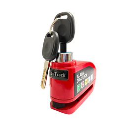 Paquete Candado Alarma Rojo+GPS TK905 
