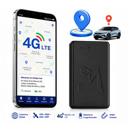 Mini Gps Tracker Auto Tiempo Real 6000mah 2g & 4g Con Imán,Batería De Larga Duración