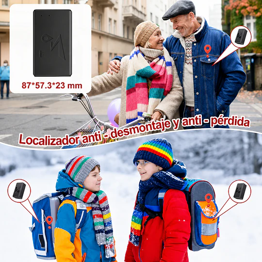 Mini Gps Tracker Auto Tiempo Real 6000mah 2g & 4g Con Imán,Batería De Larga Duración