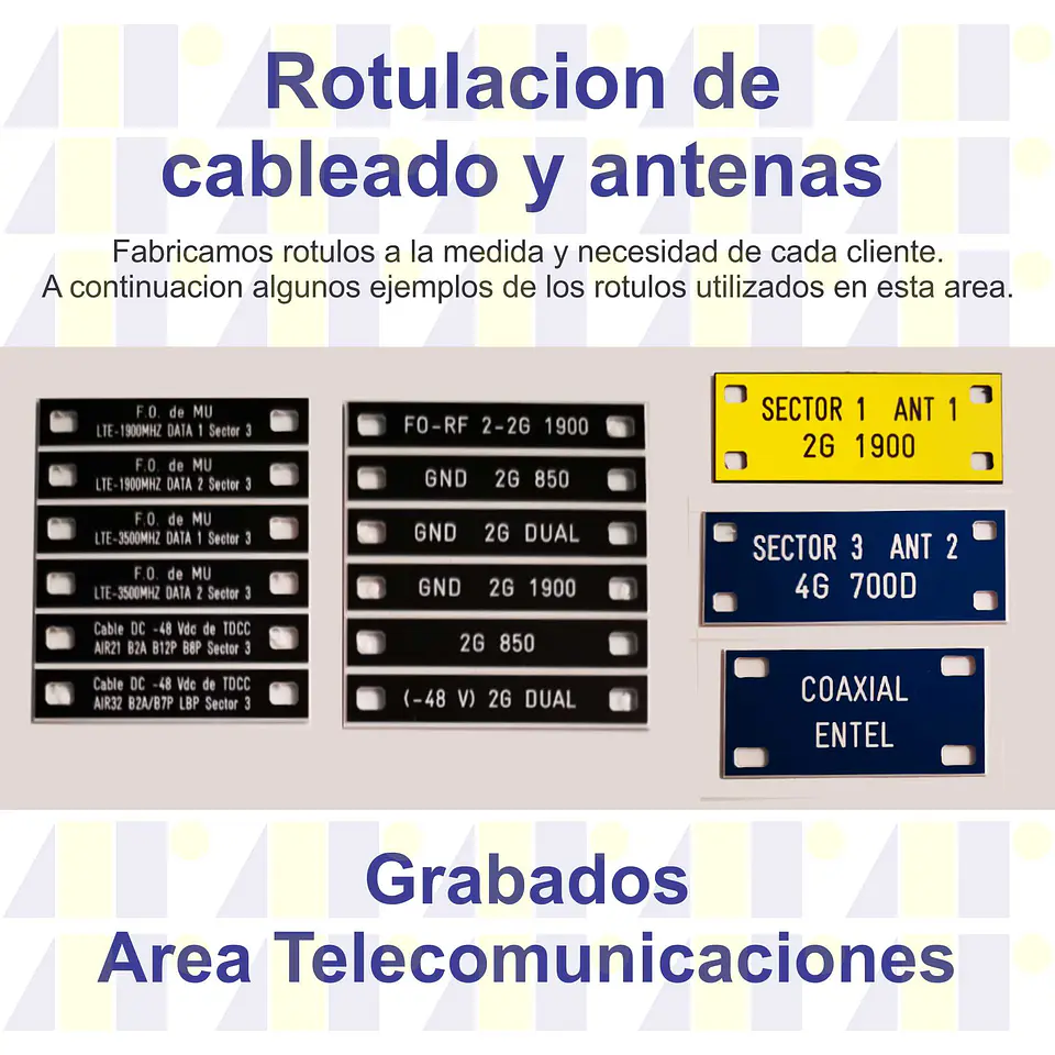 Rotulos Grabados Bicolor 2