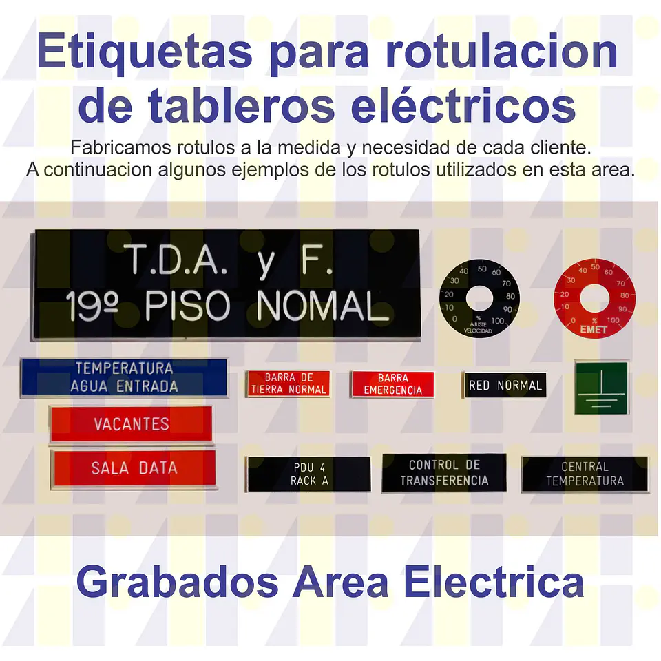 Rotulos Grabados Bicolor 1