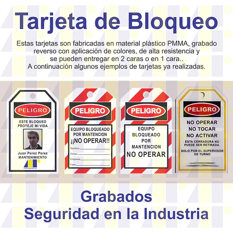 Etiquetas Grabadas en Duplex