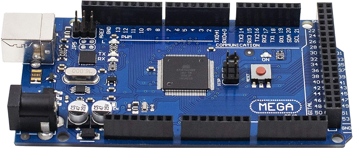 Zamtac MEGA2560 R3 Control Board ATMEGA2560-16AU for Arduino Compatible with USB Cable 