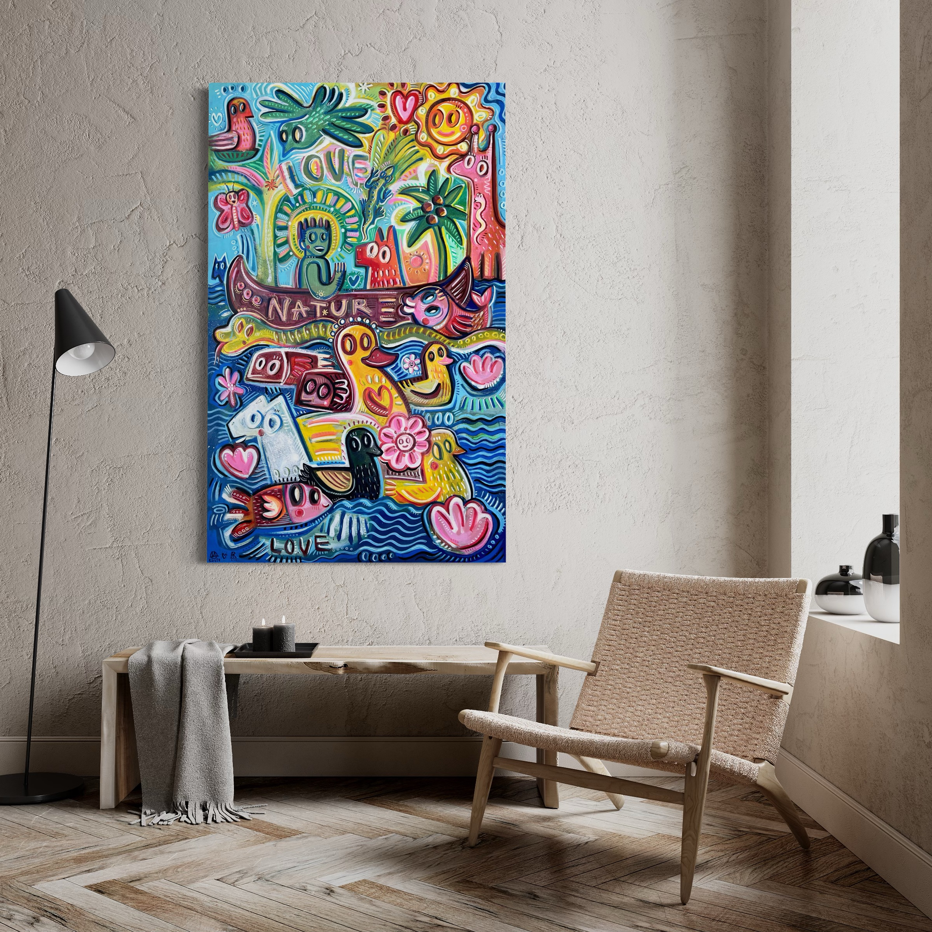 DAY ON THE RIVER, LOVE NATURE 2