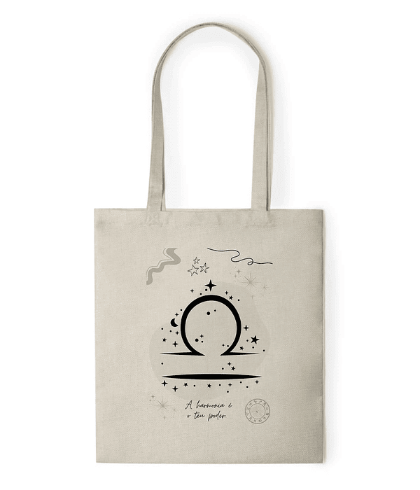 Saco (Tote Bag) -  Signo Balança