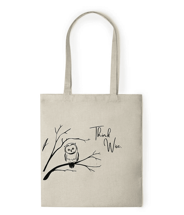 Saco (Tote Bag) -  Think Wise